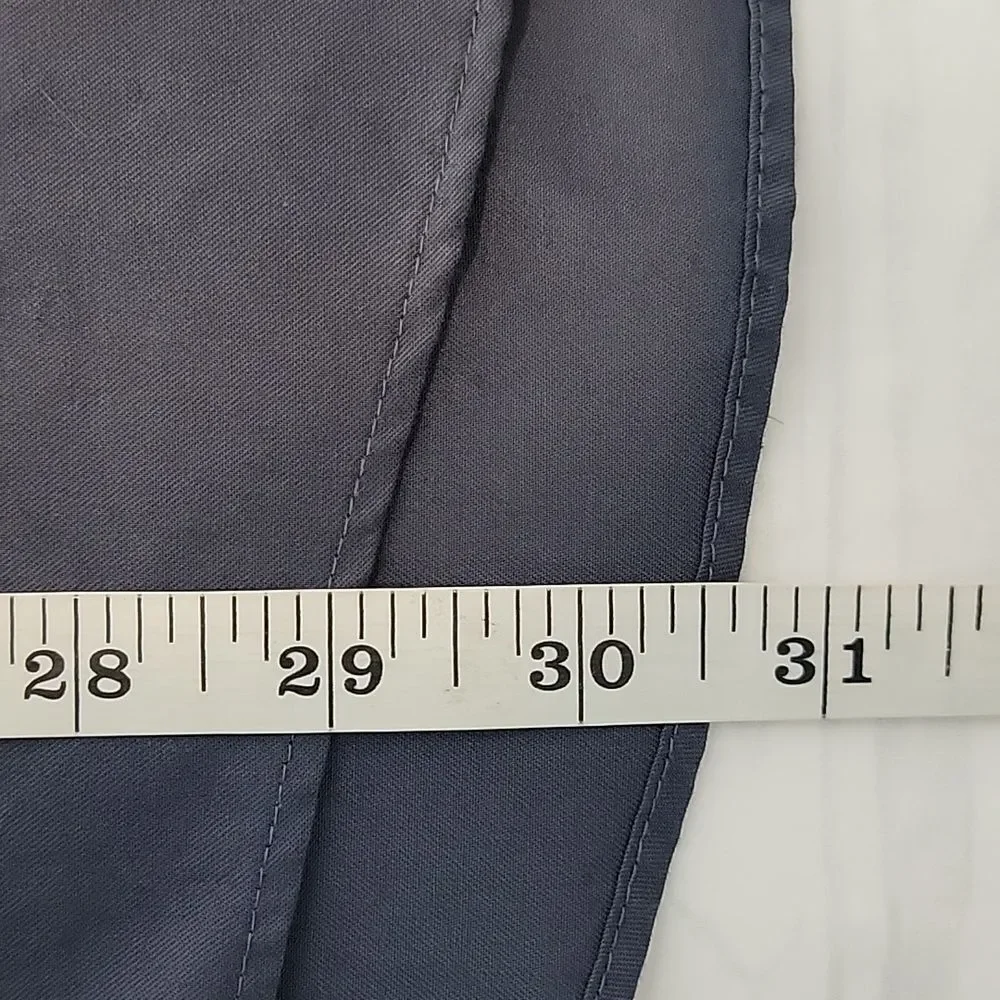 Van Heusen Black Dress Shirt Regular Fit Stretch Collar Mens Size 16.5